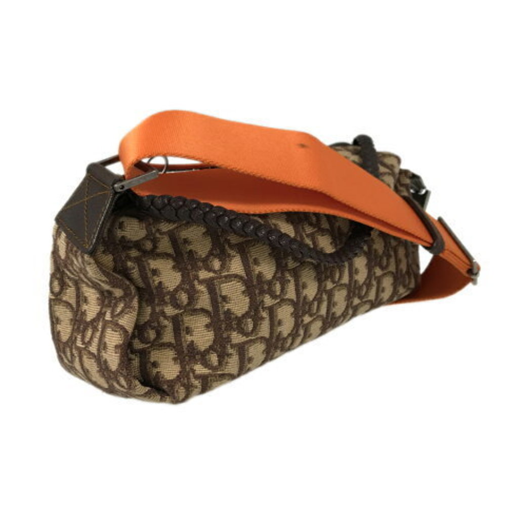Dior Flight Trotter Canvas Shoulder Bag